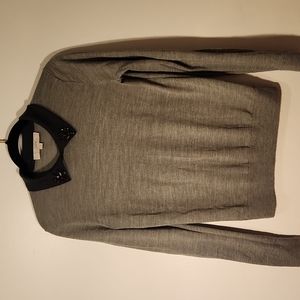 LOFT sweater either attached collar size medium
